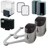 Nice HOPPBDKCE Комплект автоматики для распашных ворот со створками шириной до 2,4 м и массой до 250 кг.