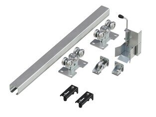 Фурнитура, ролики для откатных ворот DoorHan,  95х88х5  балка -  9 метров , вес ворот до 600кг.